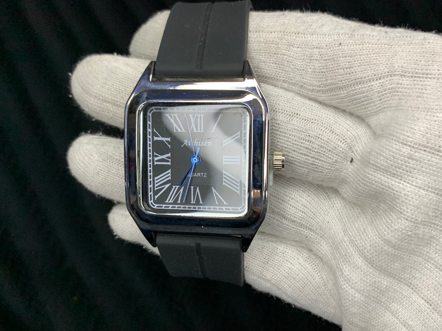 Men Silicone Strap Watch