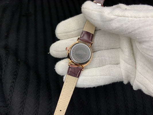 Ladies Brown Strap Watch