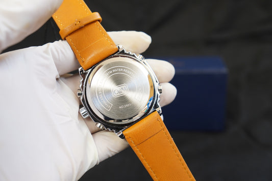 Men Dual Time Premium Watch