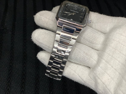 Universe Point Black/Silver Men Watch