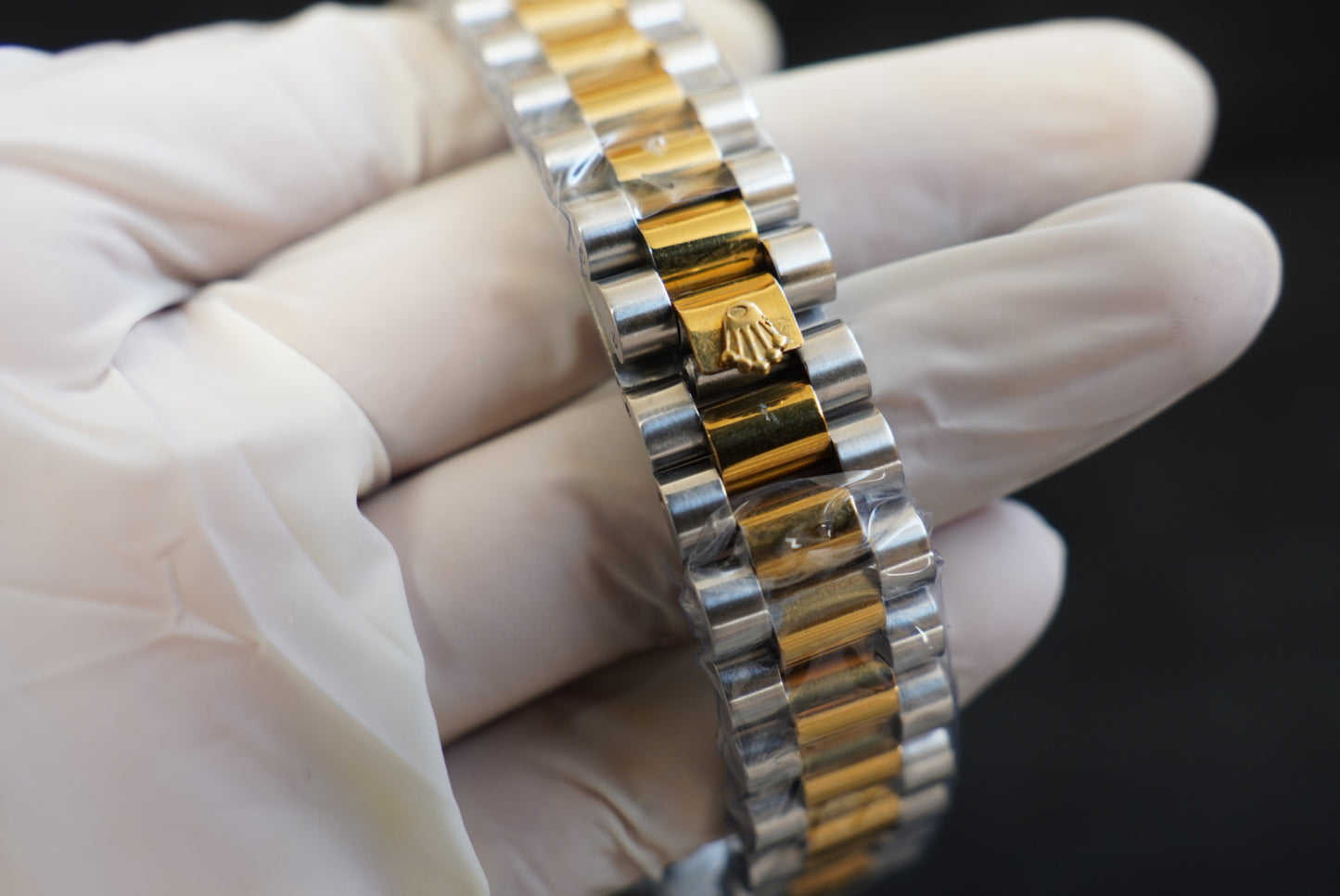 Rolex Men Silver/Gold/Black Edition