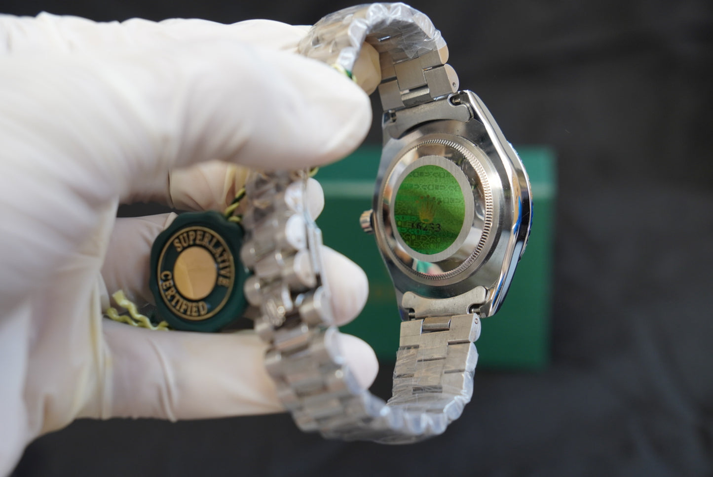 Rolex Blue/Silver Edition Premium Watch