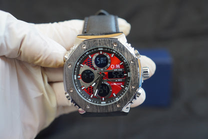 Men Dual Time Premium Watch