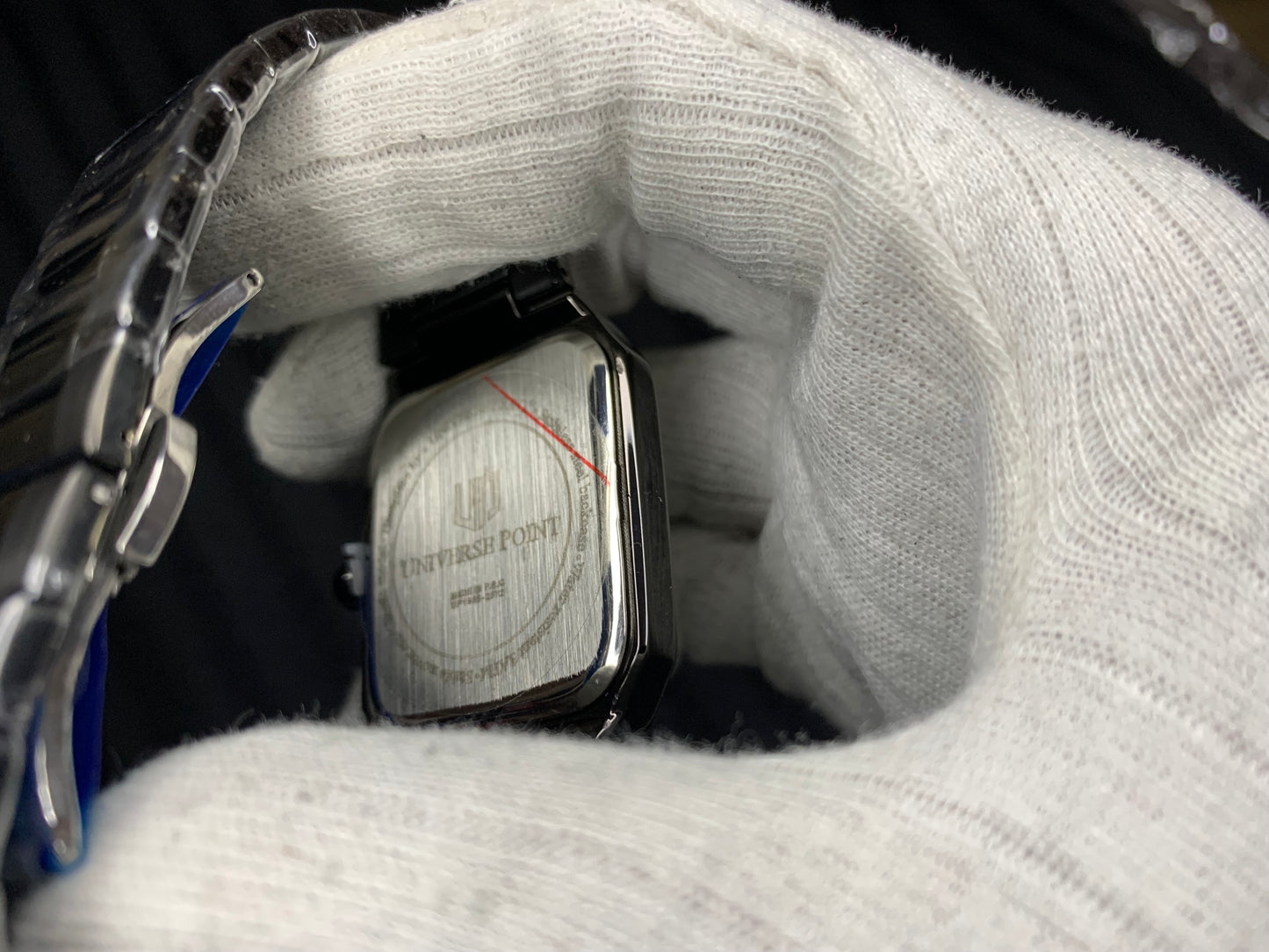 Universe Point Black/Blue Men Watch