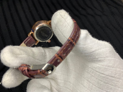 Ladies Brown Strap Watch