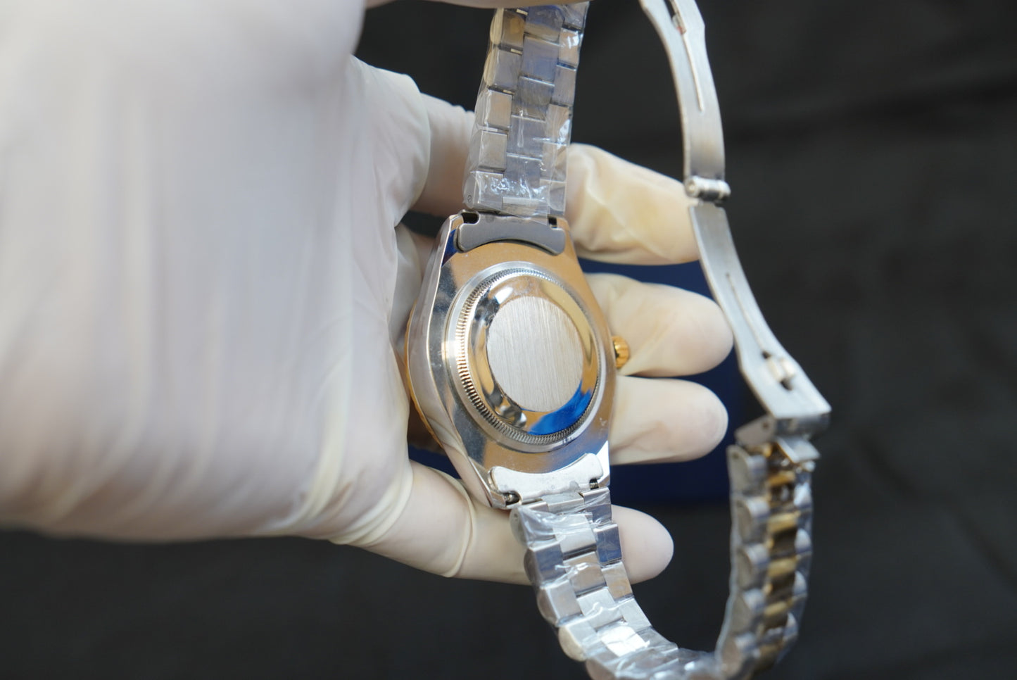 Rolex Men Silver/Gold/Black Edition