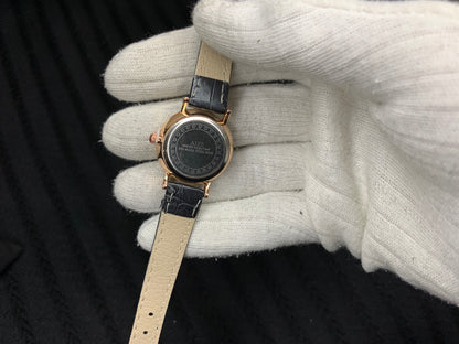 Ladies Black Straps Watch