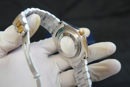 Rolex Men Silver/Gold/Black Edition