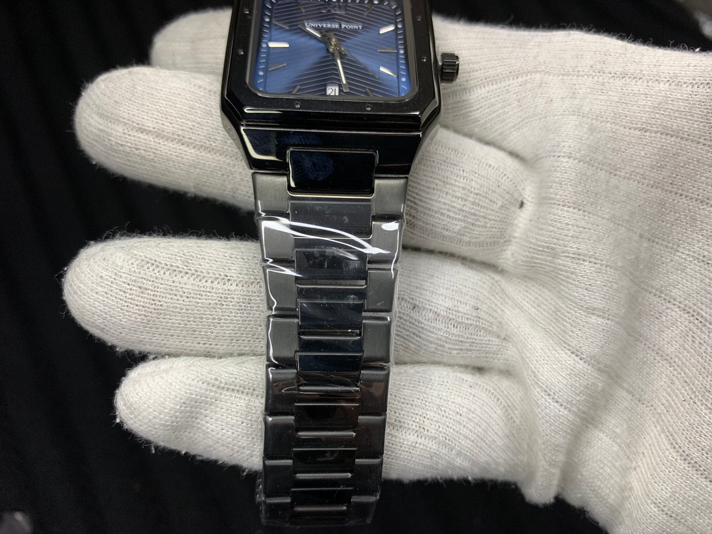 Universe Point Black/Blue Men Watch