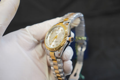 Rolex Ladies Silver/Gold Edition