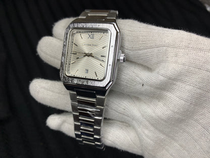 Universe Point Men Silver Watch