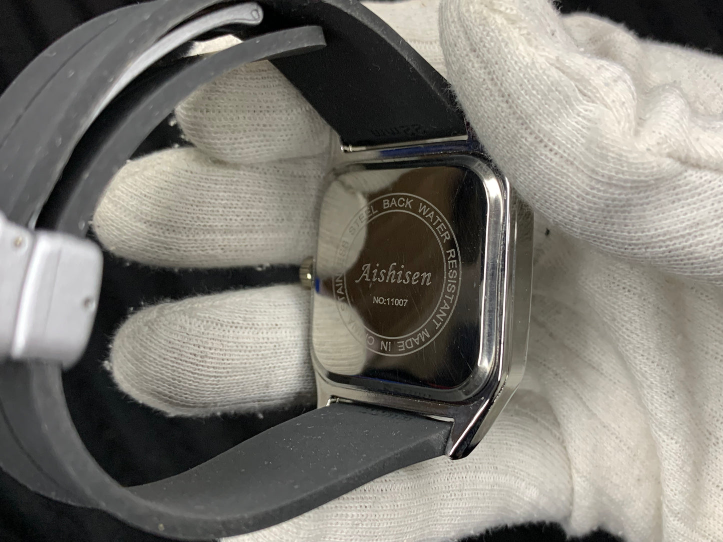 Men Silicone Strap Watch