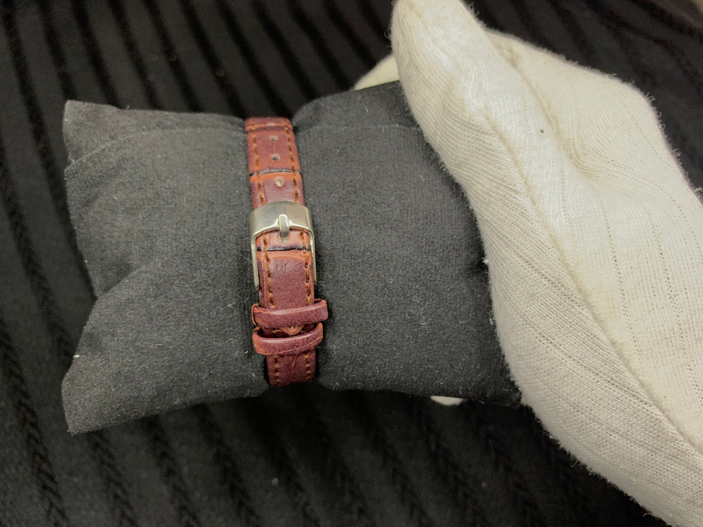 Ladies Brown Strap Watch