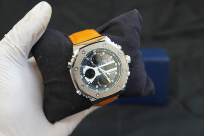 Men Dual Time Premium Watch