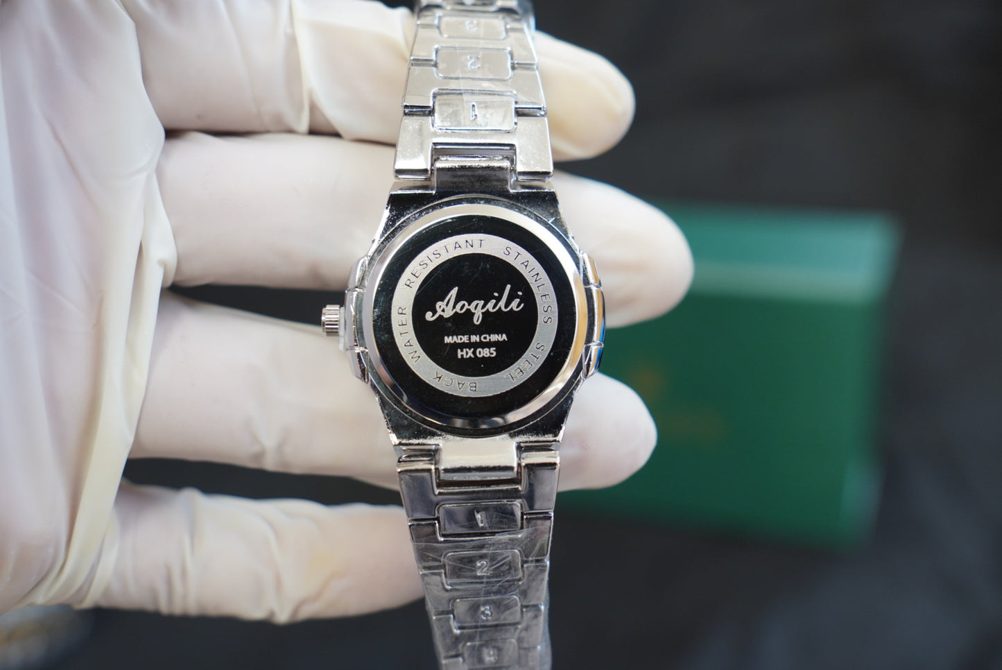 Ladies Black/Silver Premium Watch