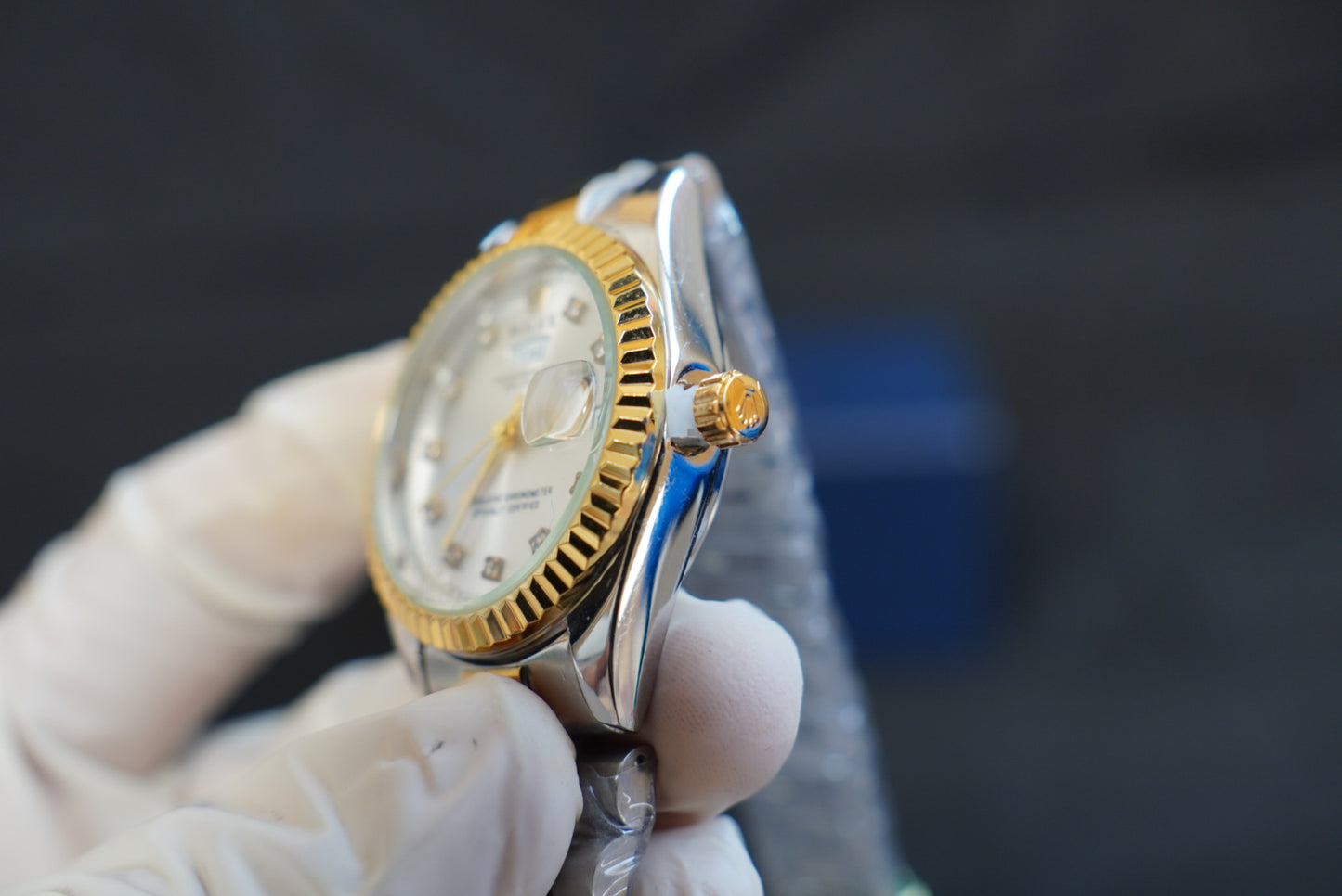 Rolex Ladies Silver/Gold Edition