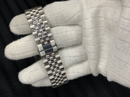 Rolex Silver Black Edition