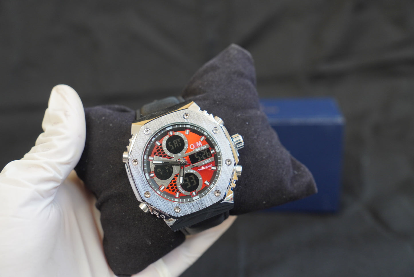 Men Dual Time Premium Watch