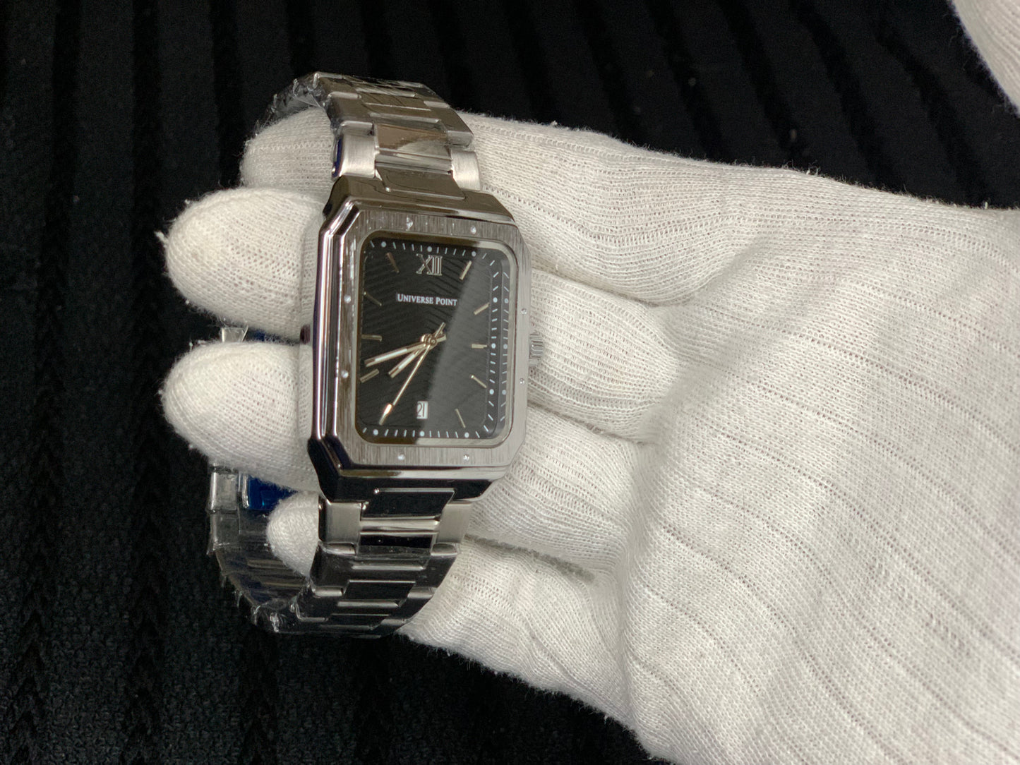 Universe Point Black/Silver Men Watch