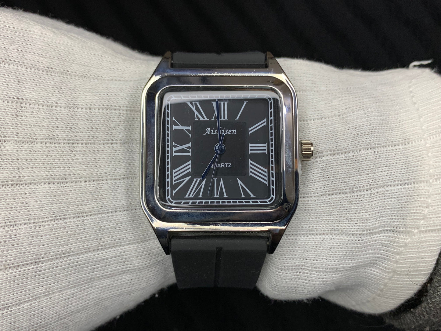 Men Silicone Strap Watch