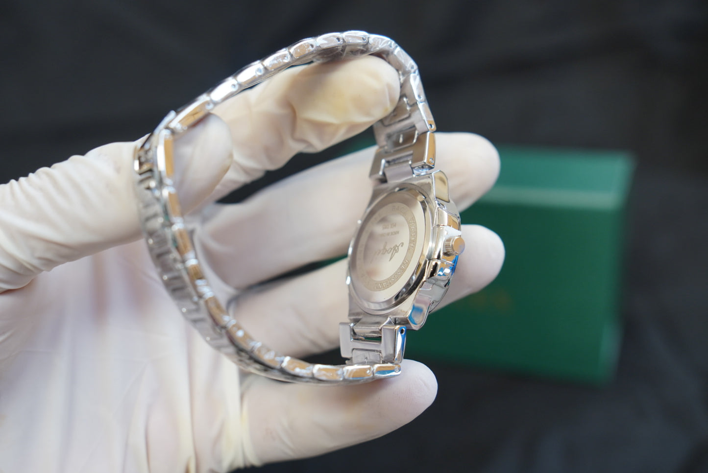 Ladies Black/Silver Premium Watch