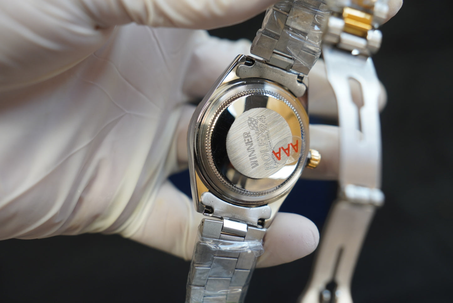 Rolex Ladies Silver/Gold Edition