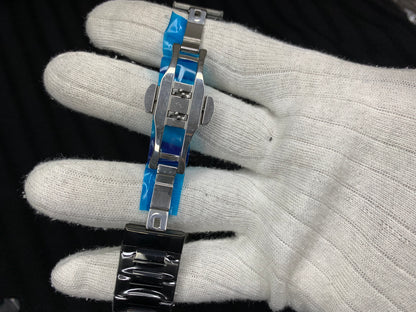 Universe Point Black/Blue Men Watch