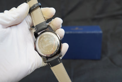 Men Full Black Straps Watch